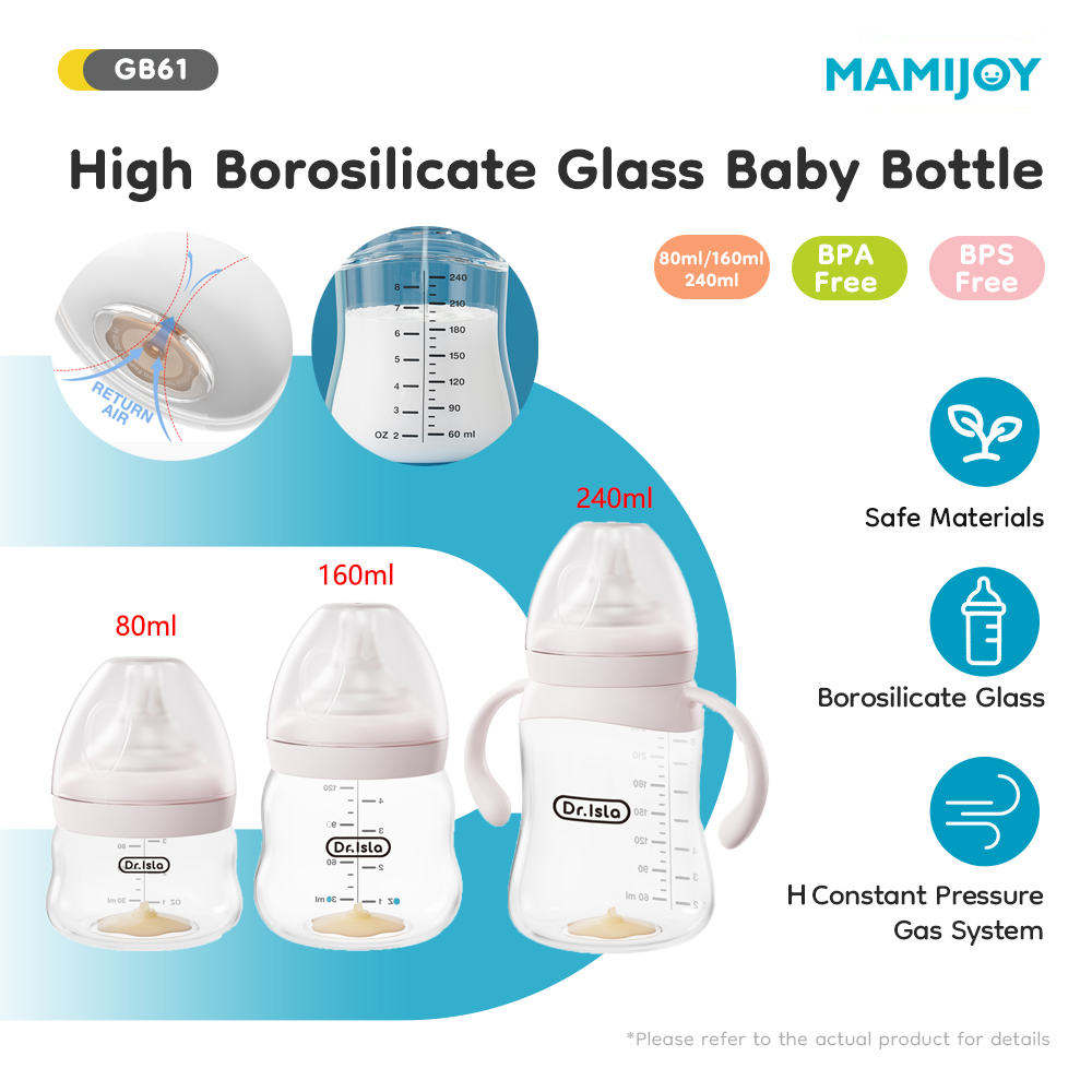 Baby Food Containers Glass - Baby Glass Bottle 80/160/240ml High Borosilicate