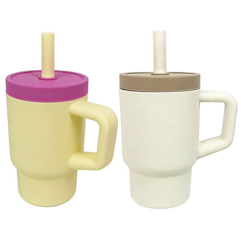 Training Cup Straw - ABZL With Straw And Handle 12Oz