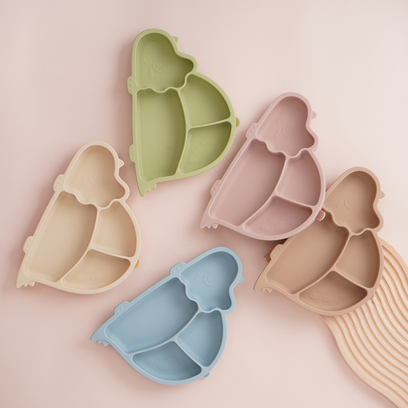 Plate Suction Toddler - Toddler Plates Divided Suction Plate for