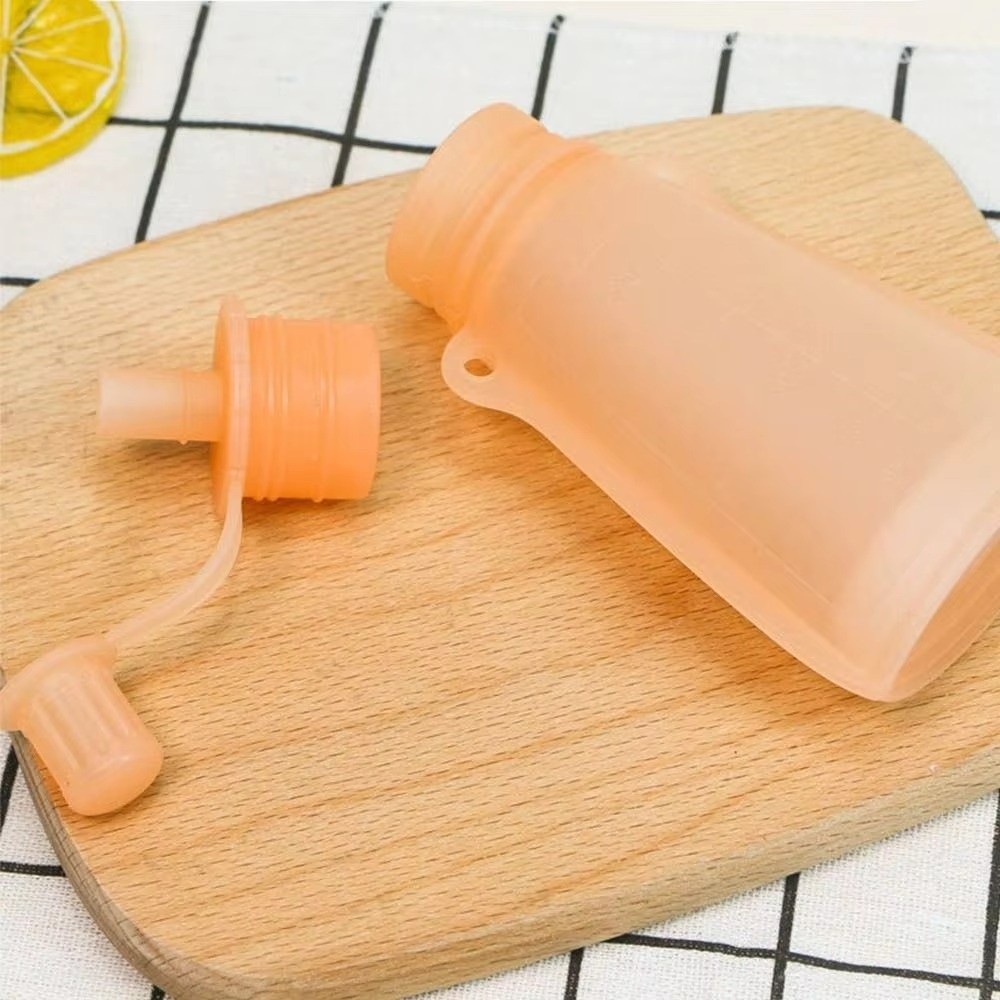 Baby Food Reusable Pouches - BPA Free Food Pouch Leak-proof Sealing