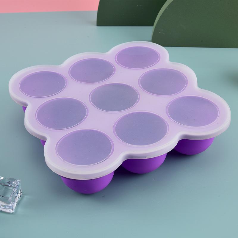 Baby Food Zone - Baby Food Silicone Container 9Grid Freezer
