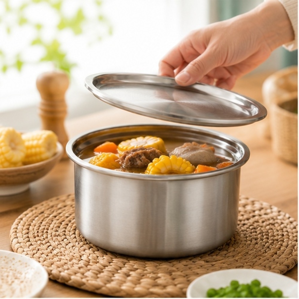 Baby Food Usa - 304 Stainless Steel Ramekin with Lid