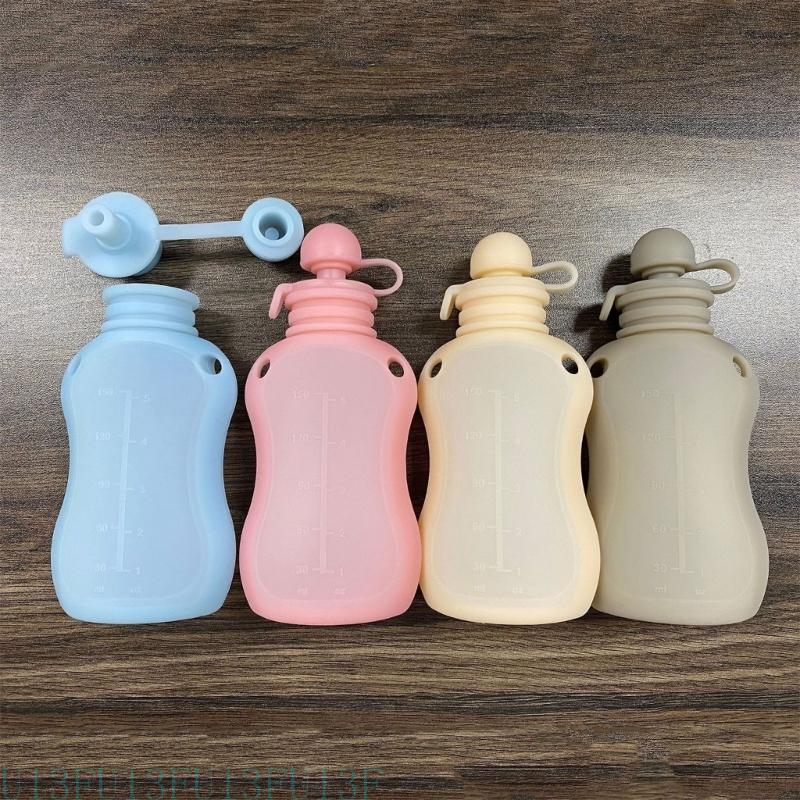 Baby Food Reusable Pouches - U13F Convenient Milk Storage Bag Reusable