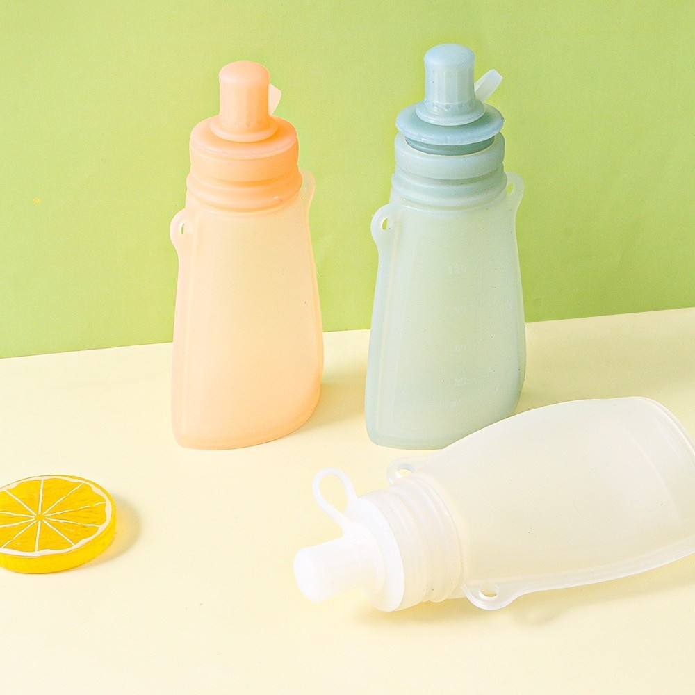 Baby Food Reusable Pouches - BPA Free Food Pouch Leak-proof Sealing