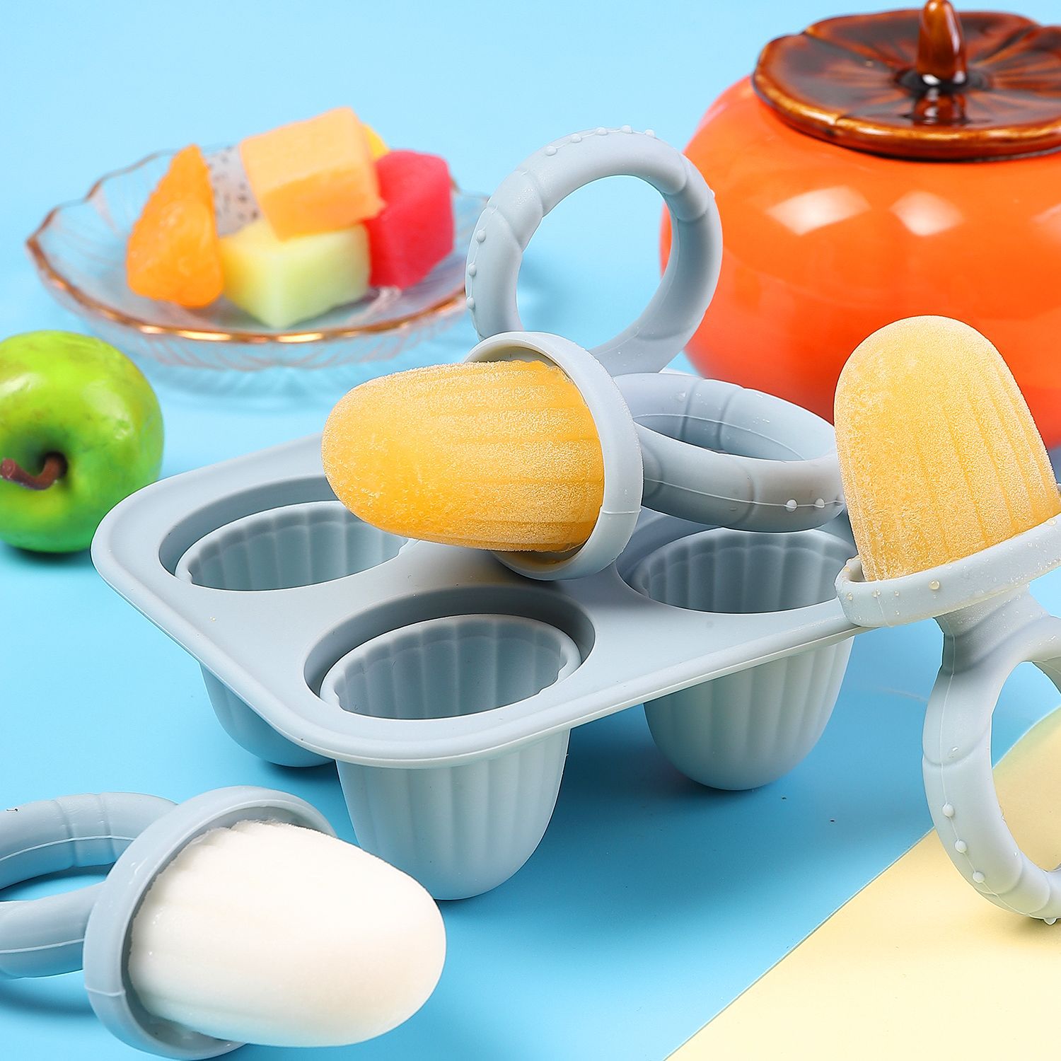 Baby Silicone Mold Set,Teethin - Baby Food Zubereiter ulasan dan harga