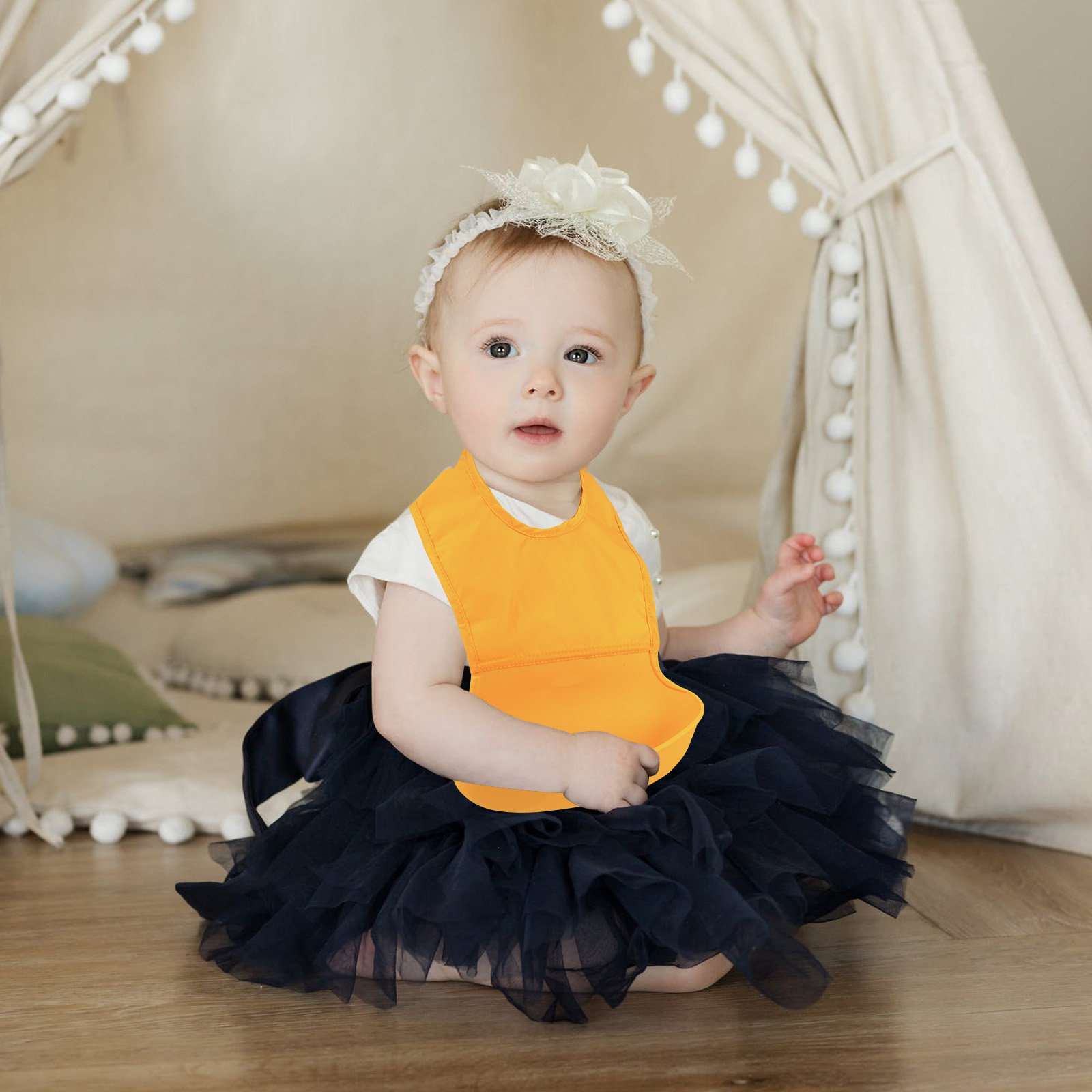 Baby Bibs Premium Cotton Blend - Feeding Baby Food ulasan dan harga