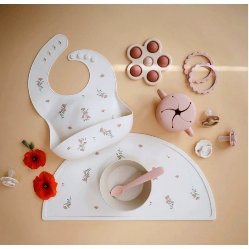 Suit Cute Feeding Bib, Food Bi - Feeding Baby Food ulasan dan harga