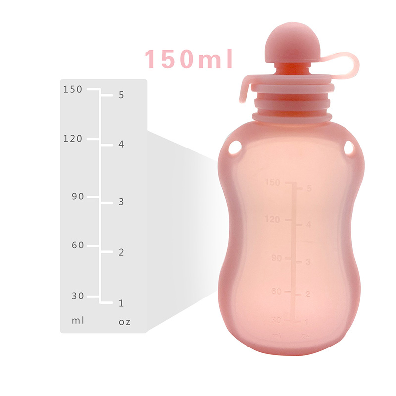 150ml Convenient Milk Storage  - Baby Food Reusable Pouches ulasan dan harga