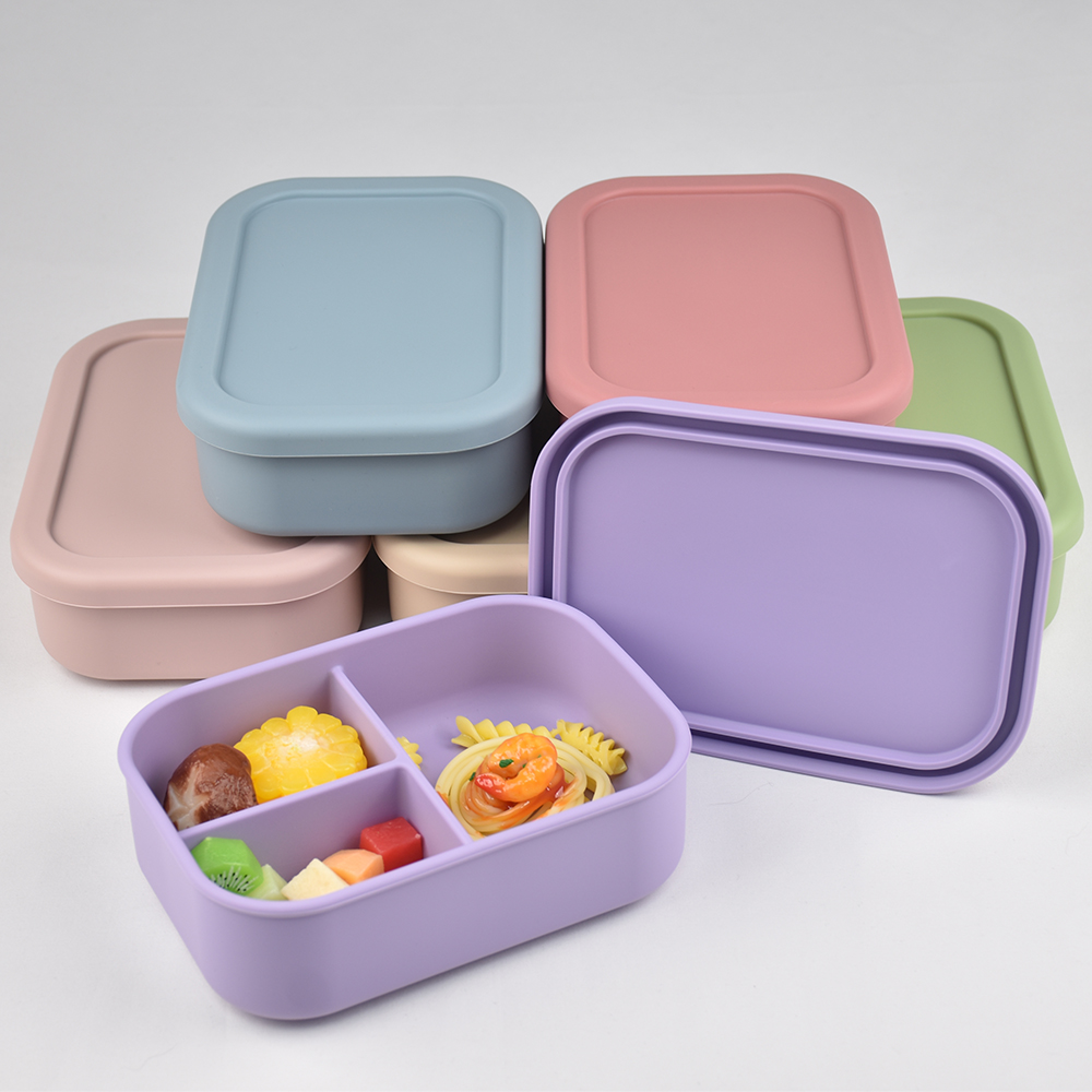 3-Compartment Food Grade Silic - Baby Food Zone ulasan dan harga