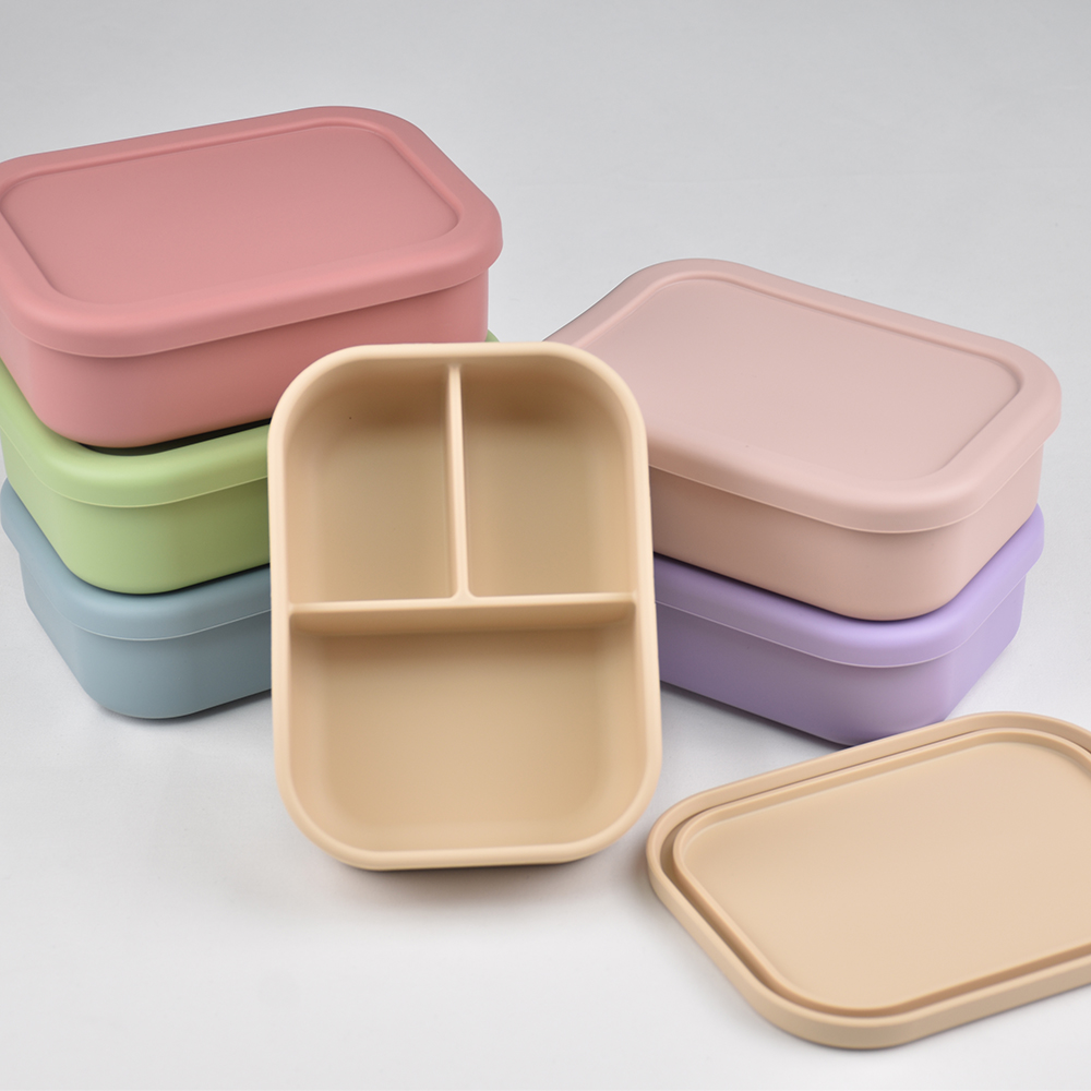 3-Compartment Food Grade Silic - Baby Food Zone ulasan dan harga