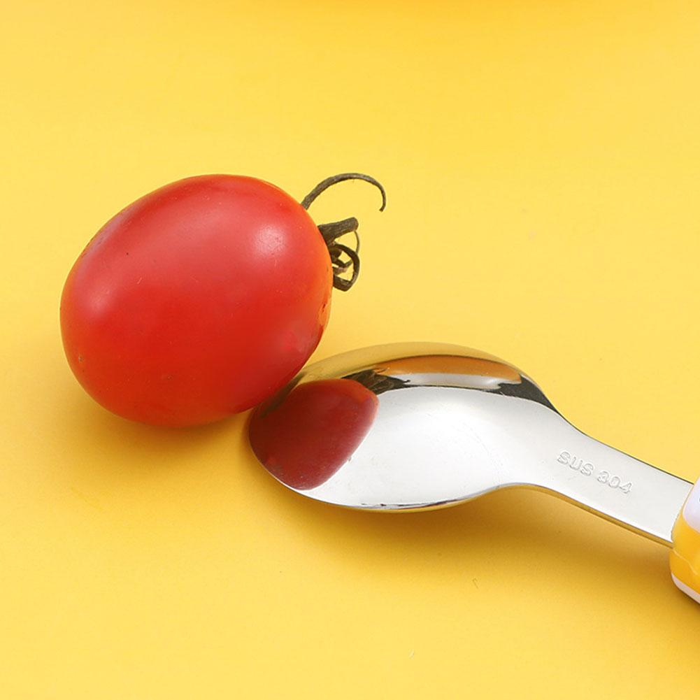 2pcs Cute Tableware Food Train - Baby Food Knife Set ulasan dan harga