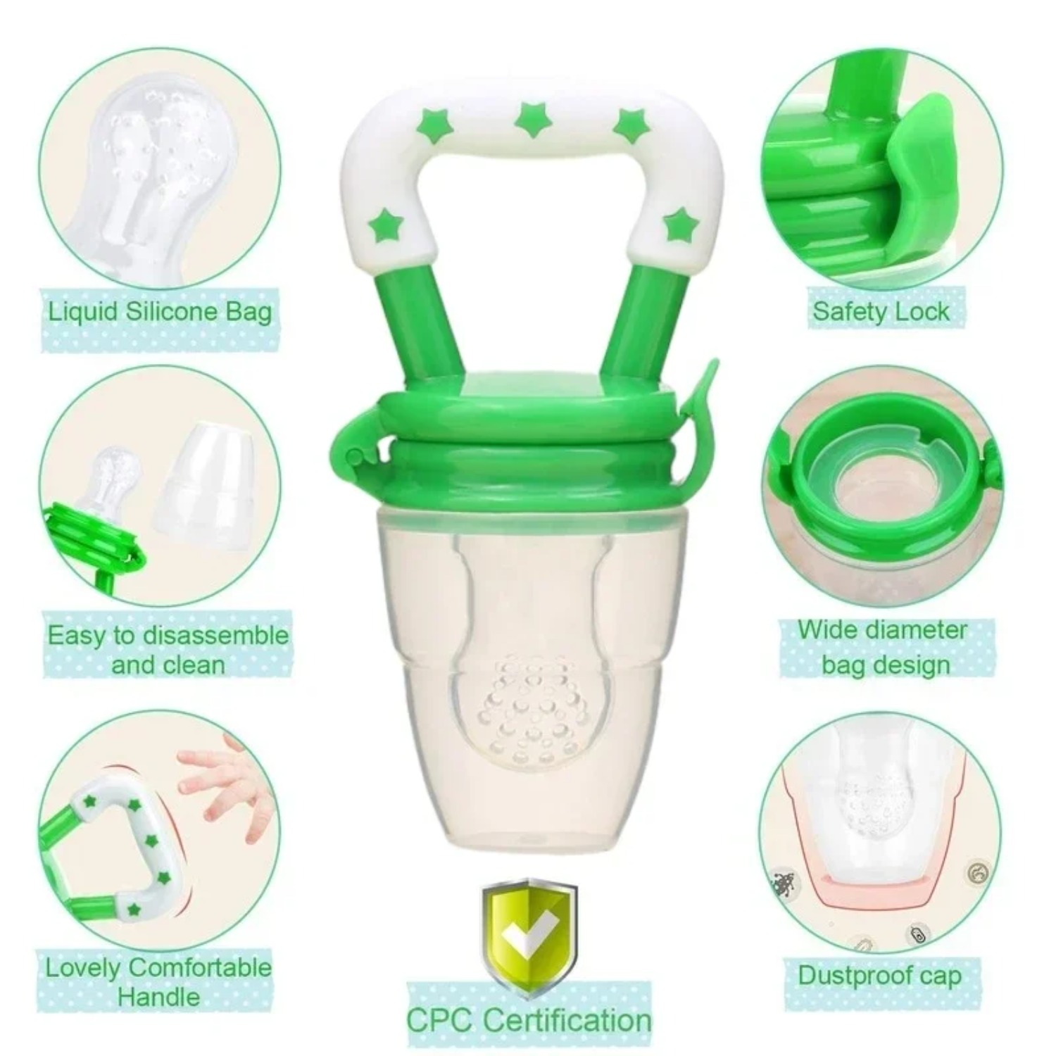 Baby Fruit Food Feeder/pacifie - Baby Food Guide ulasan dan harga
