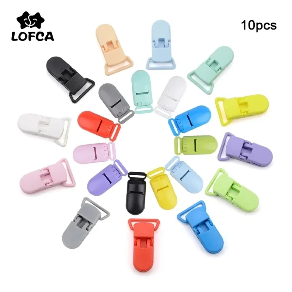 LOFCA 10pcs Baby Pacifier Clip - Baby Food Pacifier ulasan dan harga