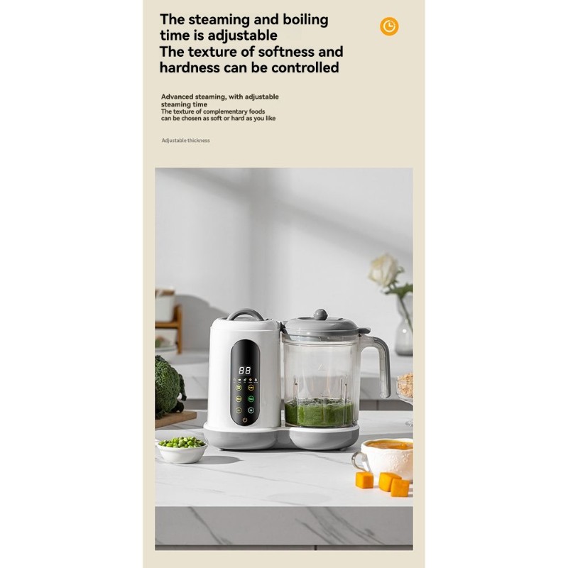 B64B-Automatic For Infants Bab - Baby Food Maker And Steamer ulasan dan harga