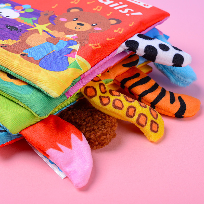 New 3D Visual Tail Cloth Book  - Baby Food Book ulasan dan harga