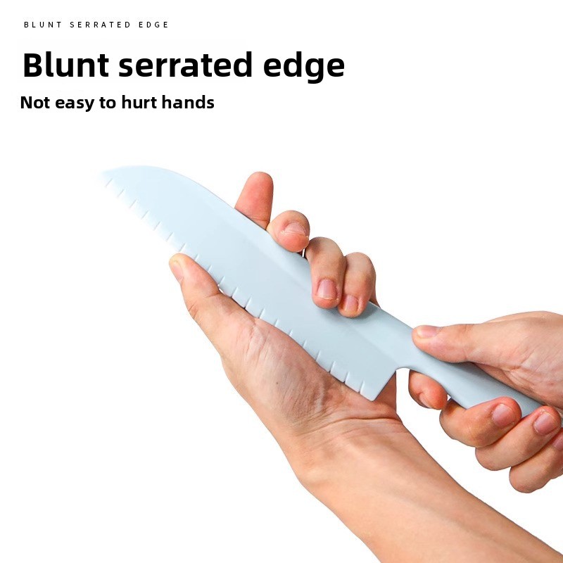 Non-slip plastic kitchen knife - Baby Food Knife Set ulasan dan harga