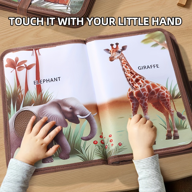 1pc,Baby Touch Book, Sensory T - Baby Food Book ulasan dan harga