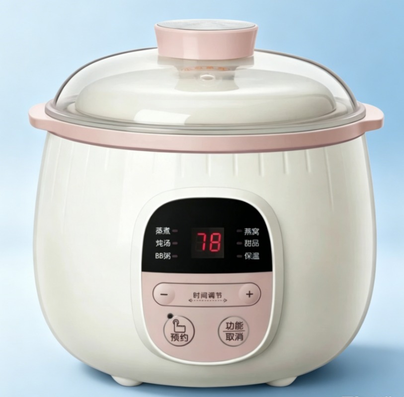 0.8L Baby Porridge Maker Autom - Baby Food Maker And Steamer ulasan dan harga