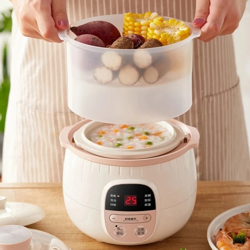 0.8L Baby Porridge Maker Autom - Baby Food Maker And Steamer ulasan dan harga