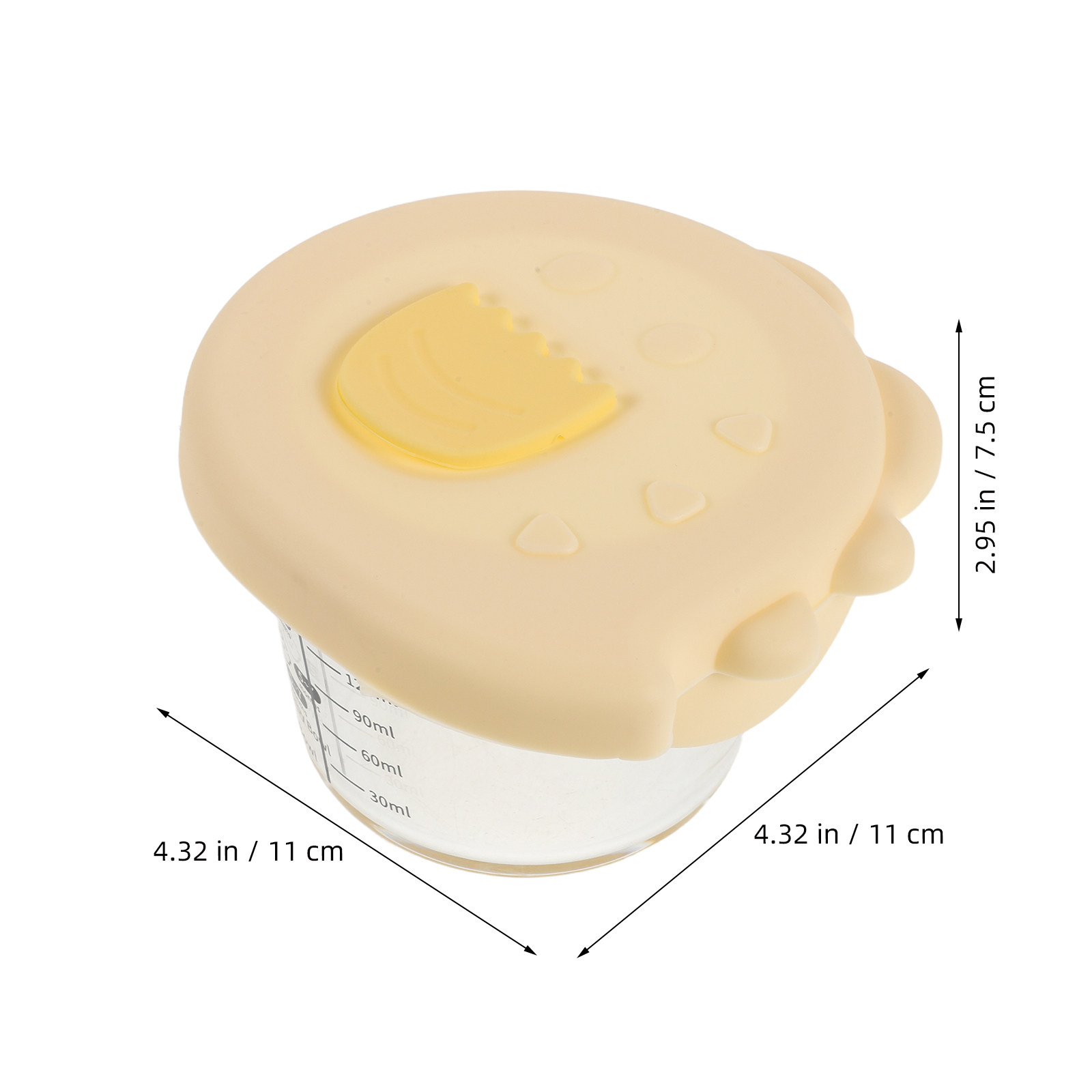 2Pcs Glass Baby Food Storage C - Baby Food Containers Glass ulasan dan harga