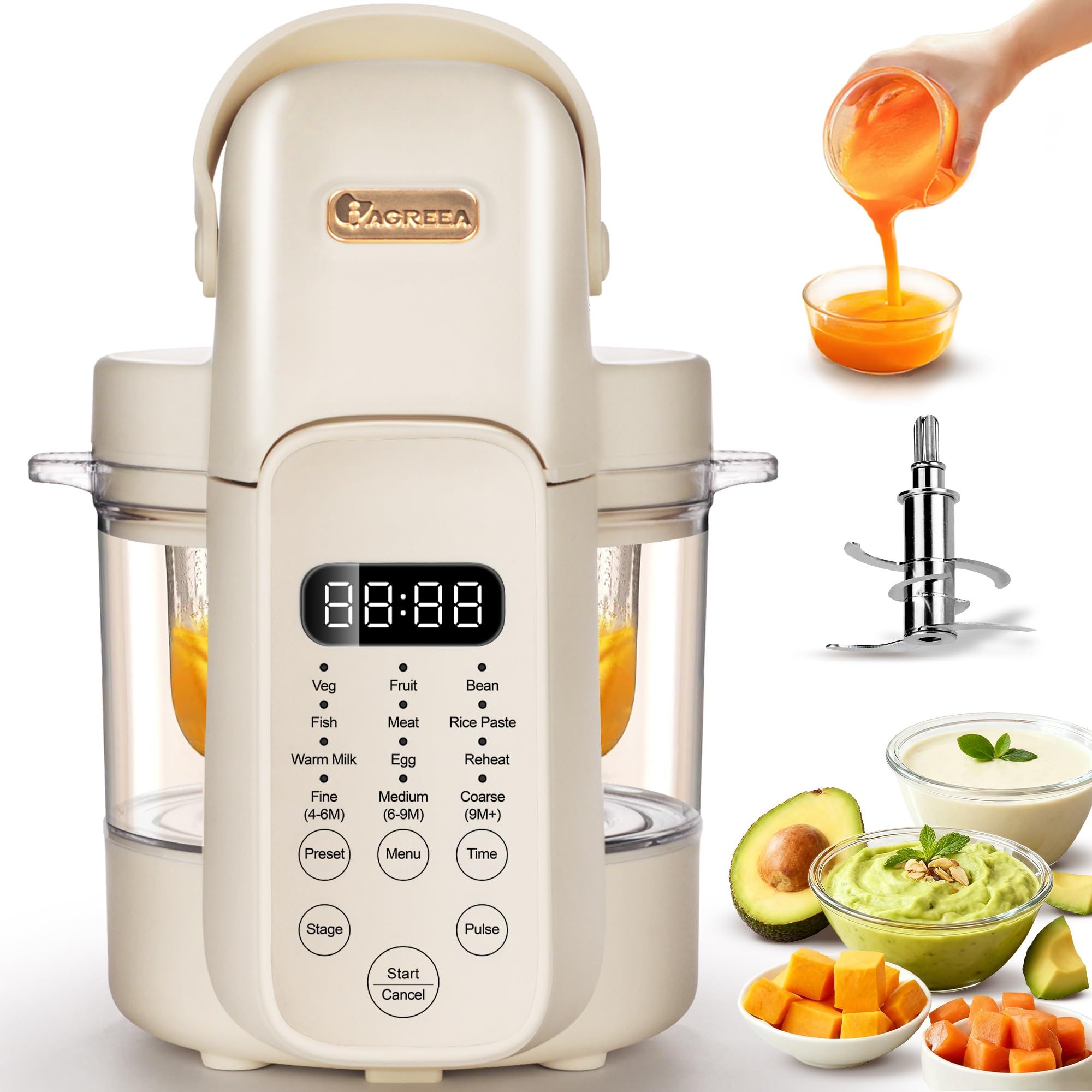 9 in 1 Baby Food Maker,Auto Gl - Baby Food Maker And Steamer ulasan dan harga