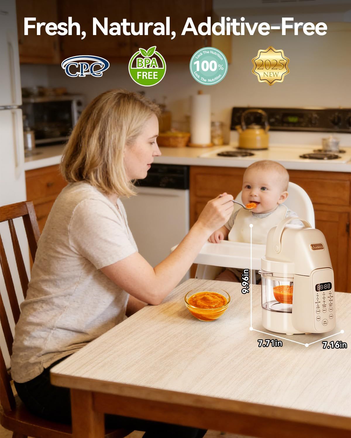 9 in 1 Baby Food Maker,Auto Gl - Baby Food Maker And Steamer ulasan dan harga