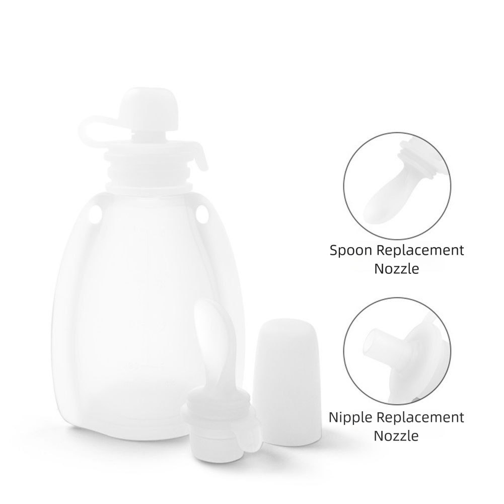 Reusable Baby Food Pouch Non B - Baby Food Reusable Pouches ulasan dan harga