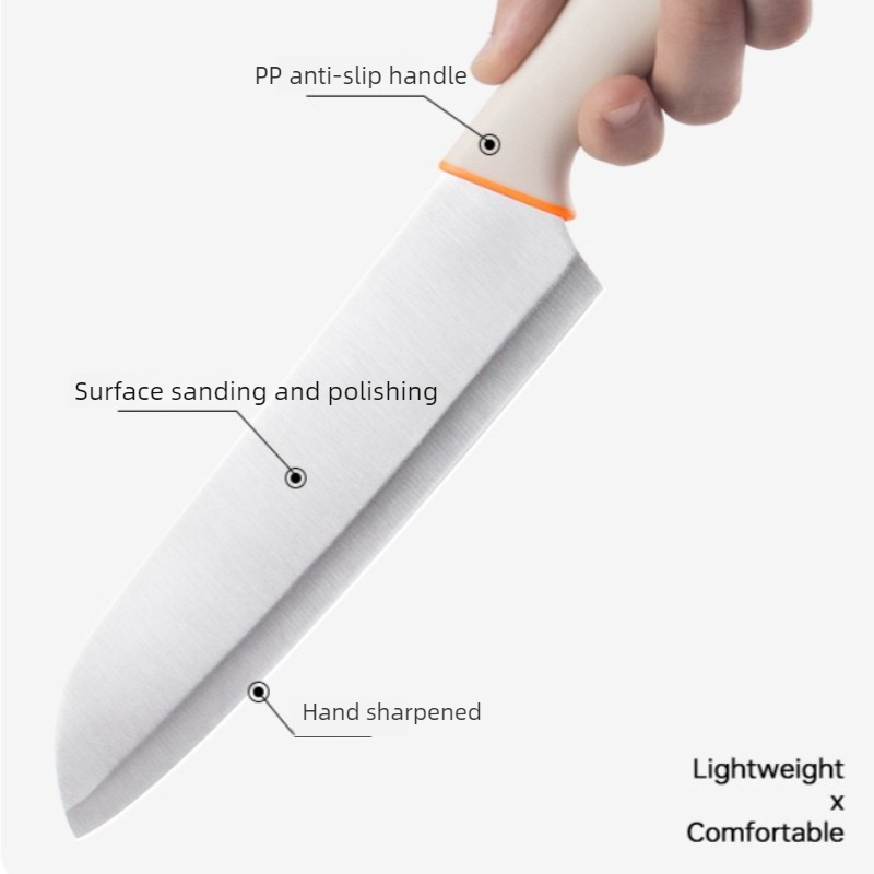 3-PCS Kitchen Knife Sets Stain - Baby Food Knife Set ulasan dan harga