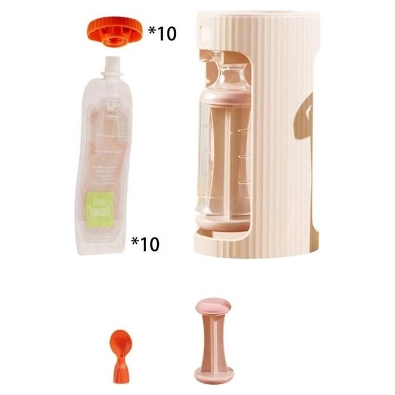 WOWFU-1Set Baby Foods Pouch Di - Baby Food Reusable Pouches ulasan dan harga
