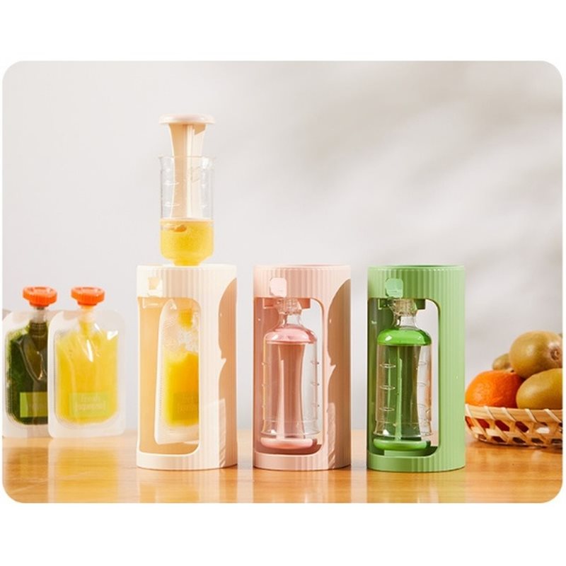 WOWFU-1Set Baby Foods Pouch Di - Baby Food Reusable Pouches ulasan dan harga