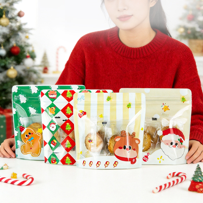 Food Grade Christmas Gift Bags - Baby Food Reusable Pouches ulasan dan harga