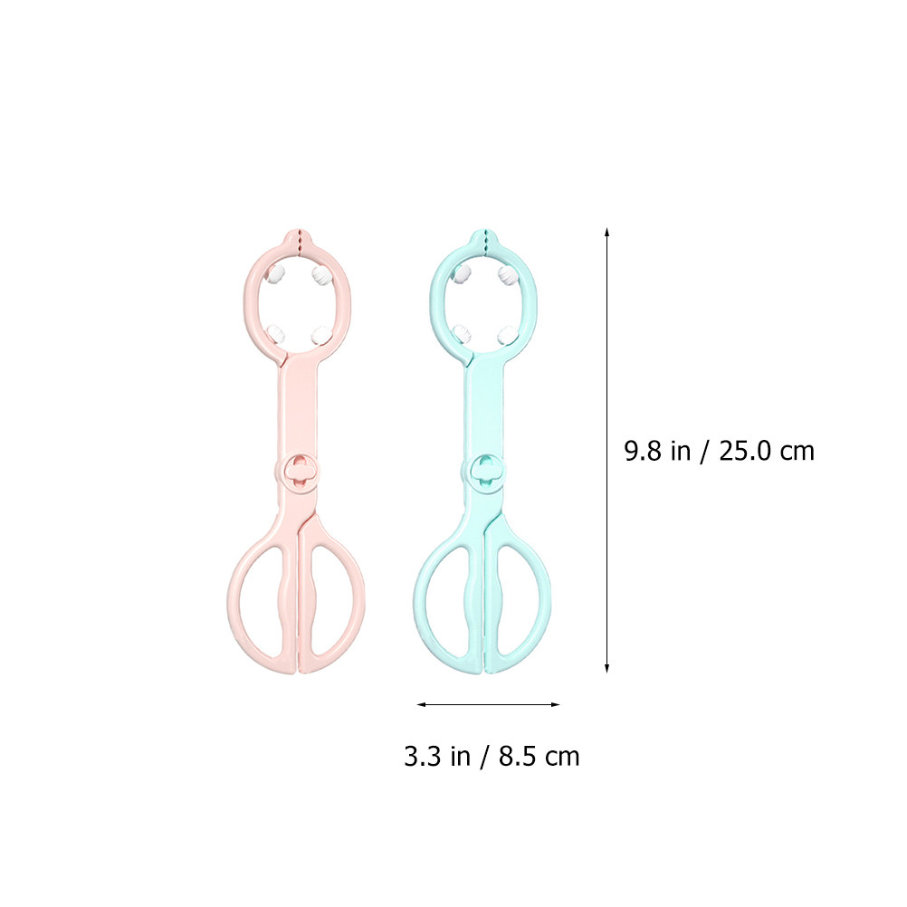 2Pcs Baby Bottle Tong Premium  - Baby Food Allergy Rash ulasan dan harga