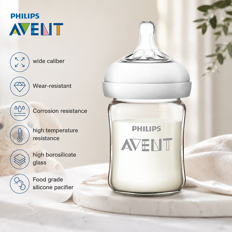 Avent Newborn Baby Bottle SCF6 - Baby Food Containers Glass ulasan dan harga