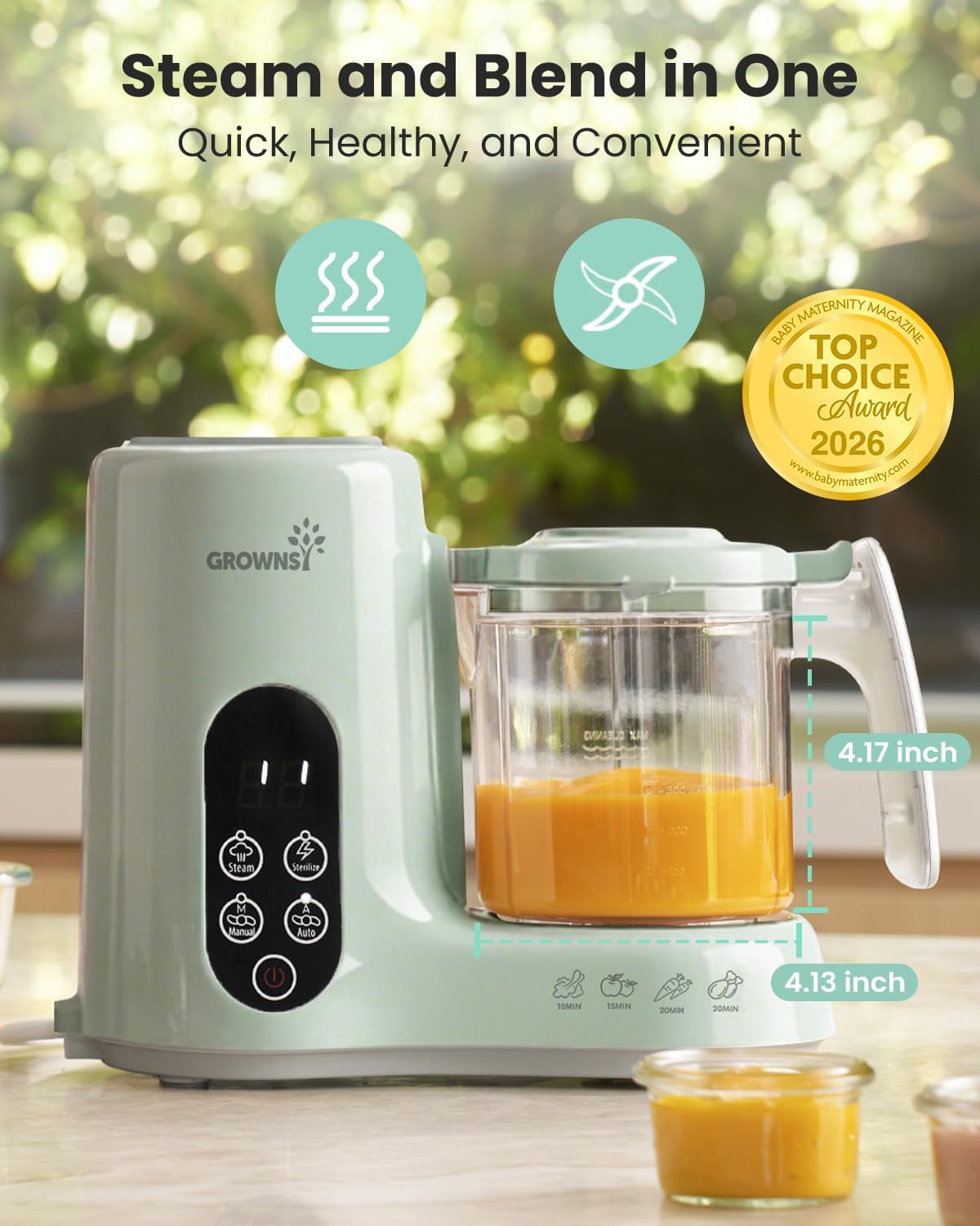 Baby Food Maker Steam Basket F - Baby Food Maker And Steamer ulasan dan harga