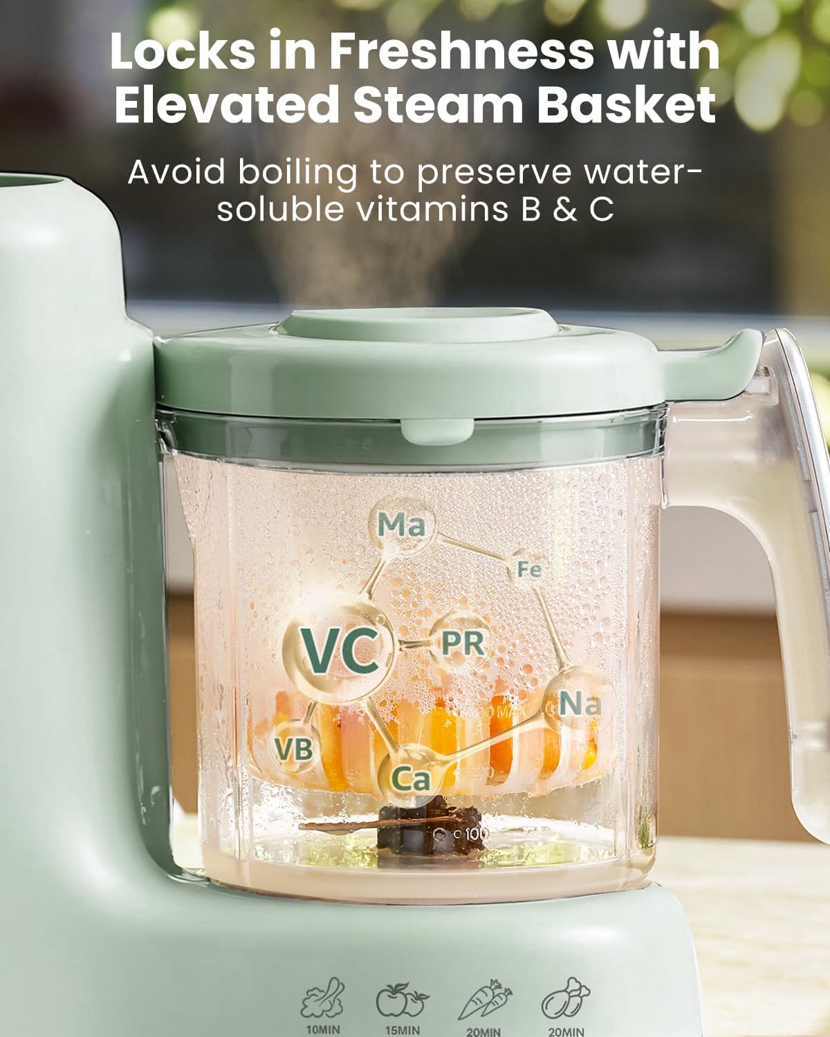 Baby Food Maker Steam Basket F - Baby Food Maker And Steamer ulasan dan harga