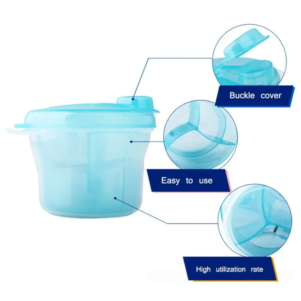 3-grid Portable Formula Dispen - Baby Food Containers Glass ulasan dan harga