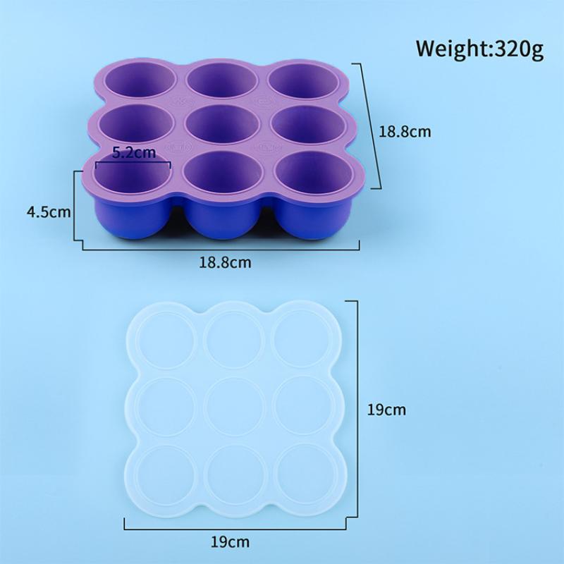 Baby Food Silicone Container 9 - Baby Food Zone ulasan dan harga