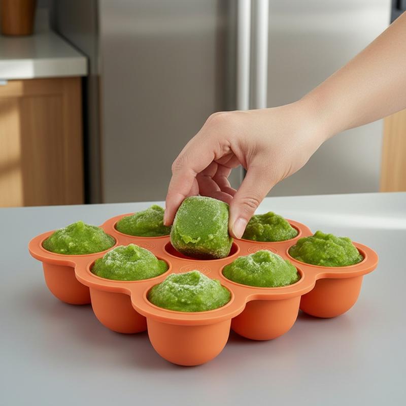 Baby Food Silicone Container 9 - Baby Food Zone ulasan dan harga