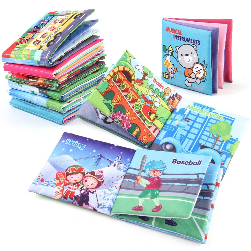 Infant Early Education Cloth B - Baby Food Book ulasan dan harga