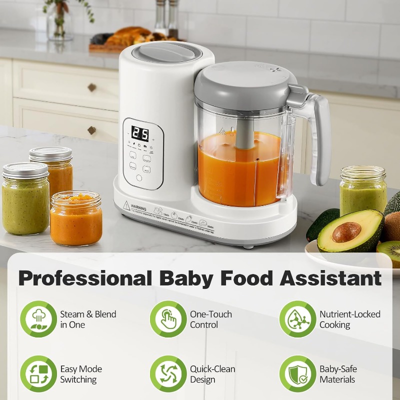 Baby Food Maker Steamer Blende - Baby Food Maker And Steamer ulasan dan harga