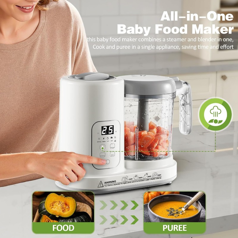 Baby Food Maker Steamer Blende - Baby Food Maker And Steamer ulasan dan harga