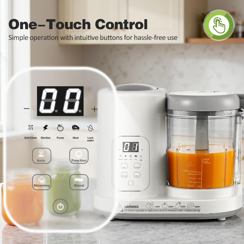 Baby Food Maker Steamer Blende - Baby Food Maker And Steamer ulasan dan harga
