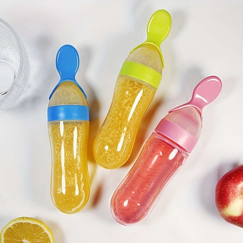 Baby Feeding Silicone Bottle w - Baby Food Jar ulasan dan harga