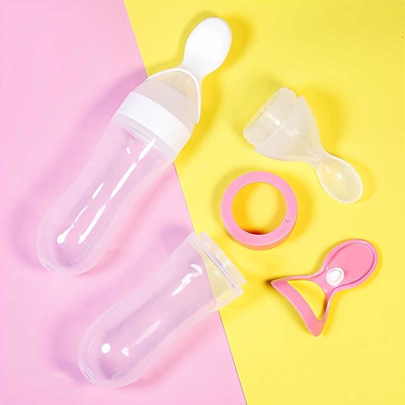 Baby Feeding Silicone Bottle w - Baby Food Jar ulasan dan harga