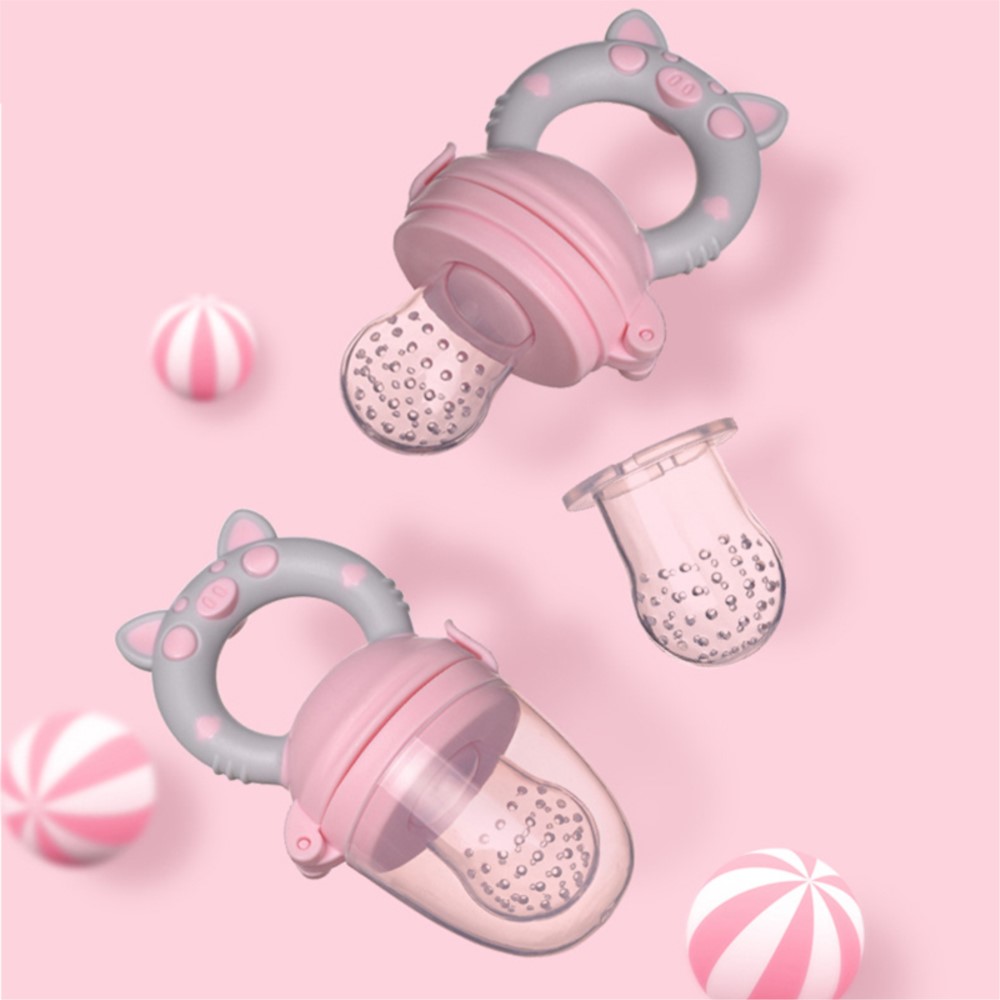 Silicone Fresh Food Nibbler Ba - Baby Food Zone ulasan dan harga