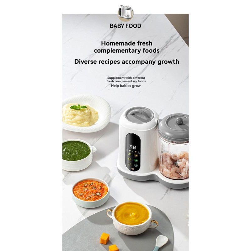 【NEW A39M】 Automatic Baby Food - Baby Food Maker And Steamer ulasan dan harga
