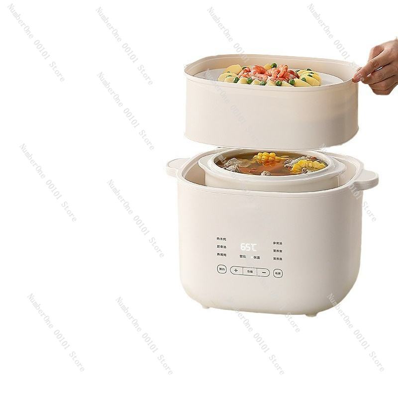 Electric Stew Pot Double Boile - Baby Food Maker And Steamer ulasan dan harga