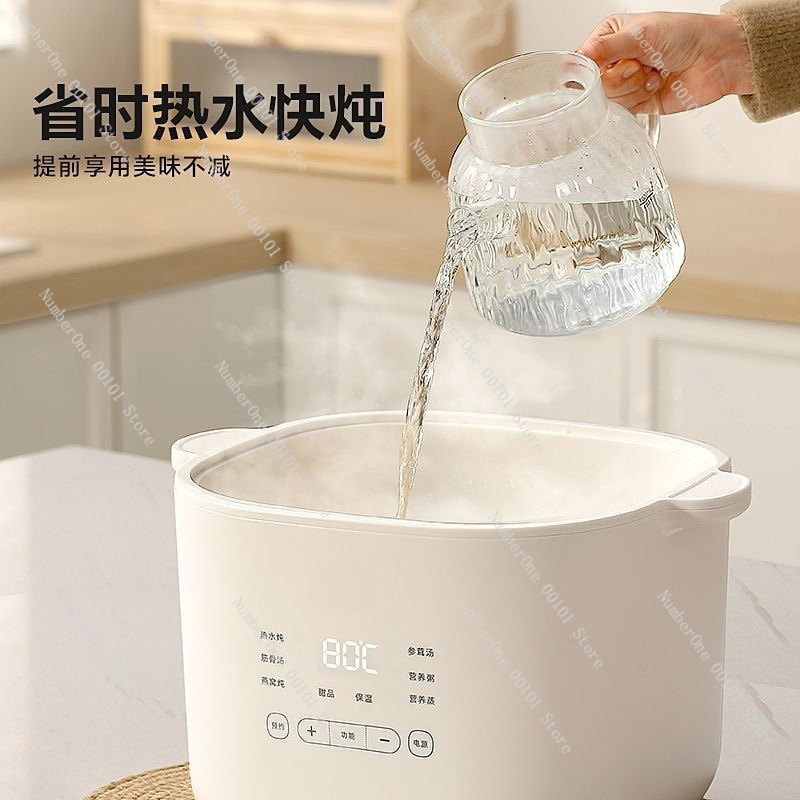 Electric Stew Pot Double Boile - Baby Food Maker And Steamer ulasan dan harga