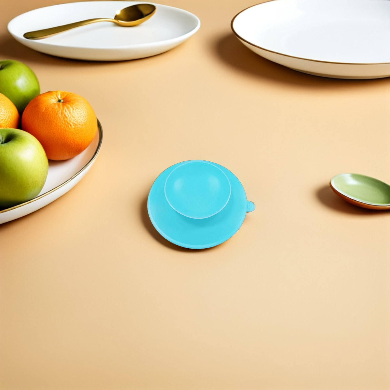 8Pcs Silicone Suction Cup Set  - Plate Suction Toddler ulasan dan harga