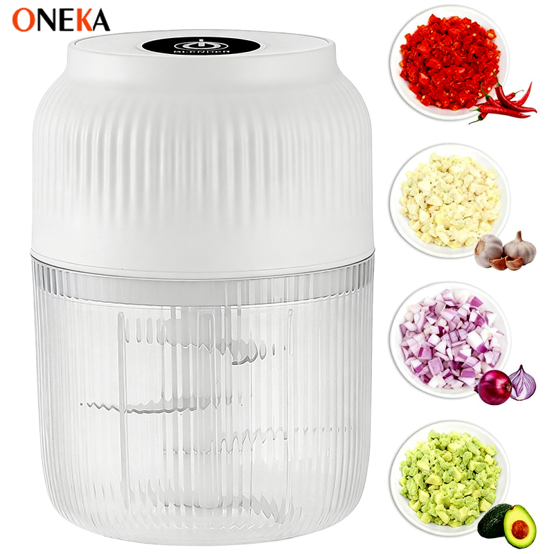 6-Blade Electric Mini Garlic C - Baby Food Zubereiter ulasan dan harga